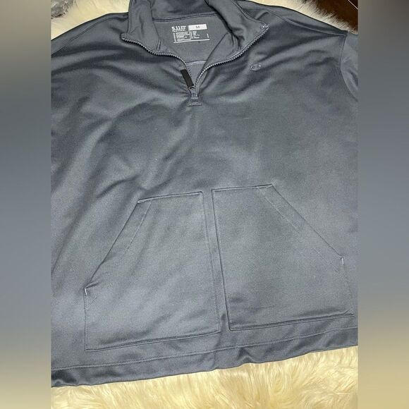 5.11 Tactical Reese gray 1/4 Zip Pullover Size Medium - Picture 8 of 10